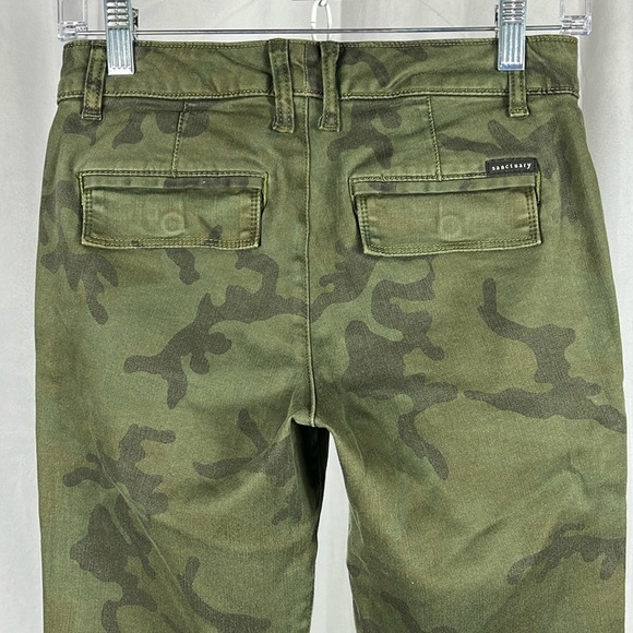 Sanctuary Standard Surplus Green Camo Skinny Pant. - Picture 6 of 8